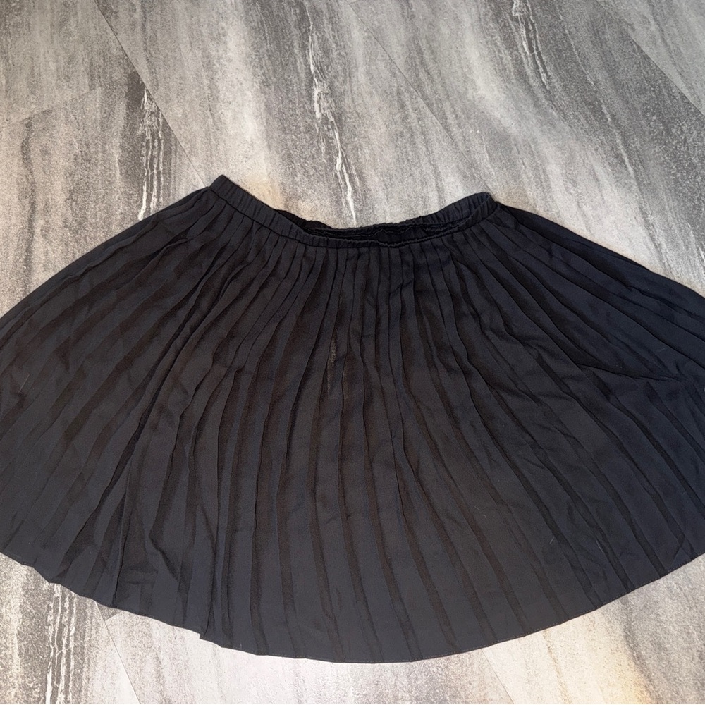 Max Studio Black Skater Skirt